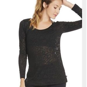 NWT Fabletics Landon black workout tunic